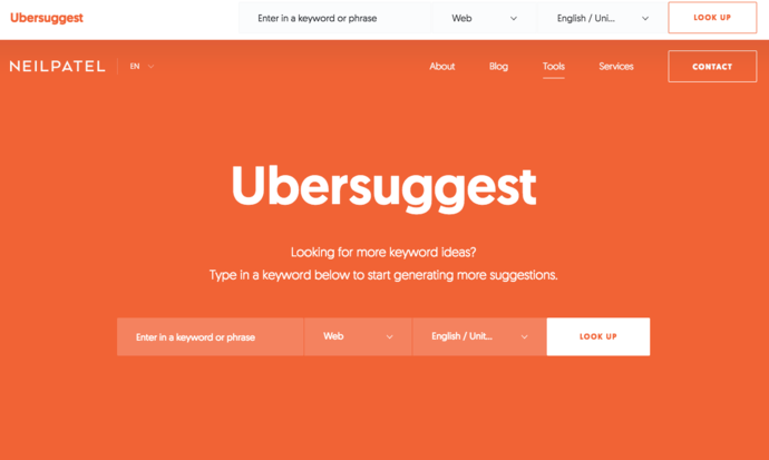 如何使用 Ubersuggest 进行 SEO